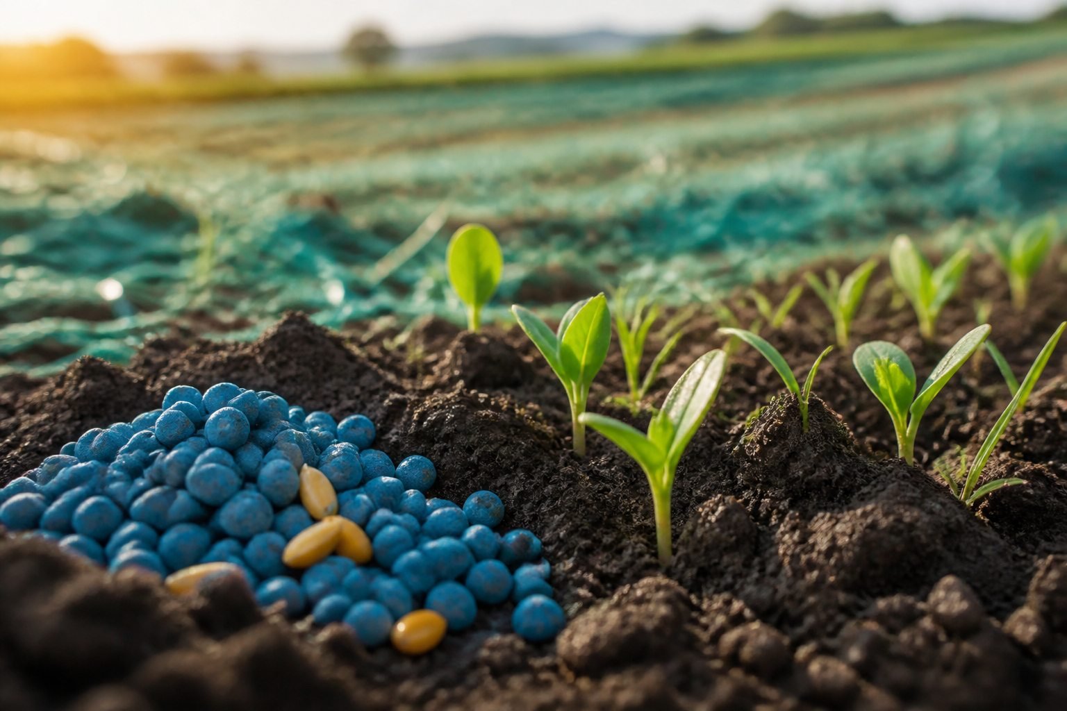 Agriculture: seed coating, pelleting and crop cultivation applications